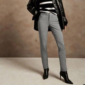 Mid-rise Sloan Ankle Pant in Dark Gray/Grey Size 6